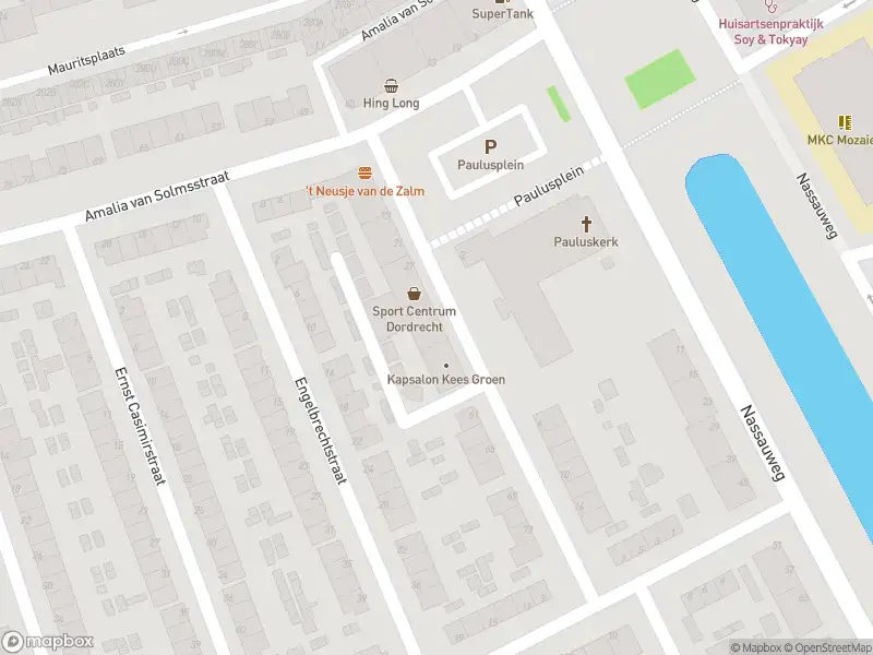 Ambulance met grote spoed naar de Albertine Agnesstraat in Dordrecht