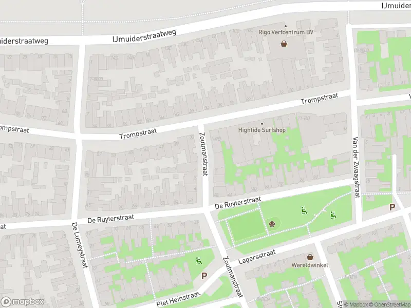 Ambulance naar de Zoutmanstraat in IJmuiden vanwege ongeval met letsel