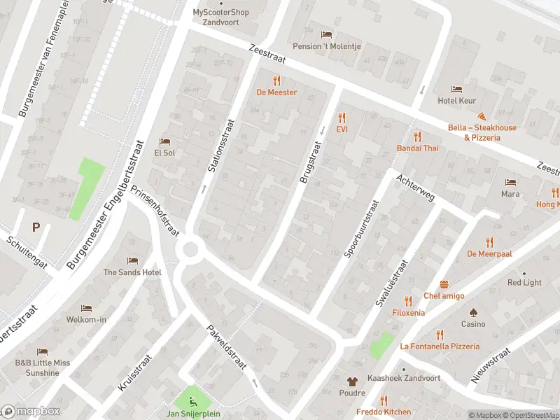 Ambulance met gepaste spoed naar de Brugstraat in Zandvoort