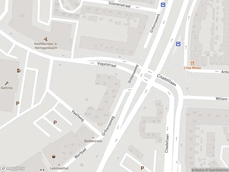 Politie naar de Orthenseweg in 's-Hertogenbosch vanwege ongeval met letsel