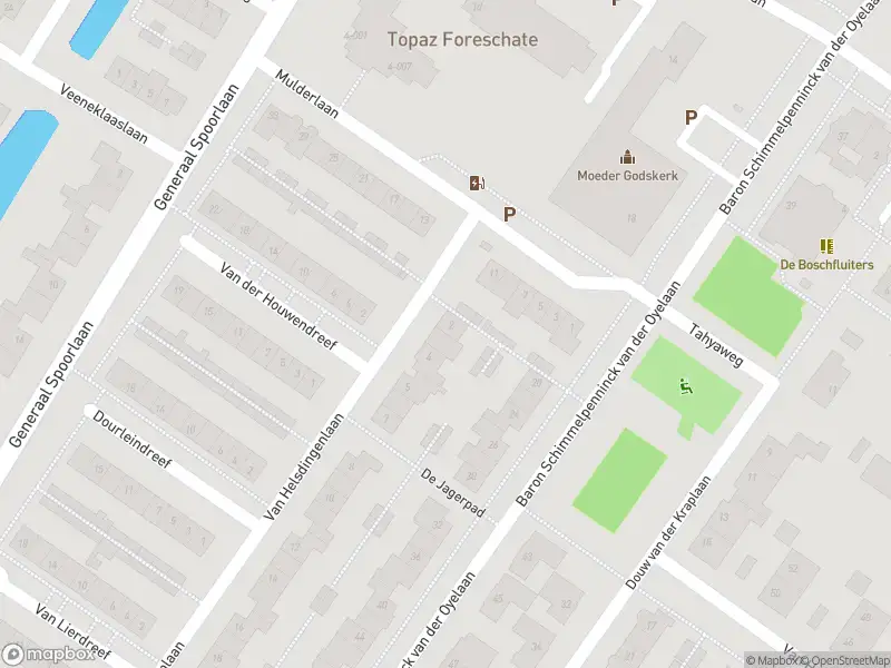 Ambulance met grote spoed naar de Van Helsdingenlaan in Voorschoten