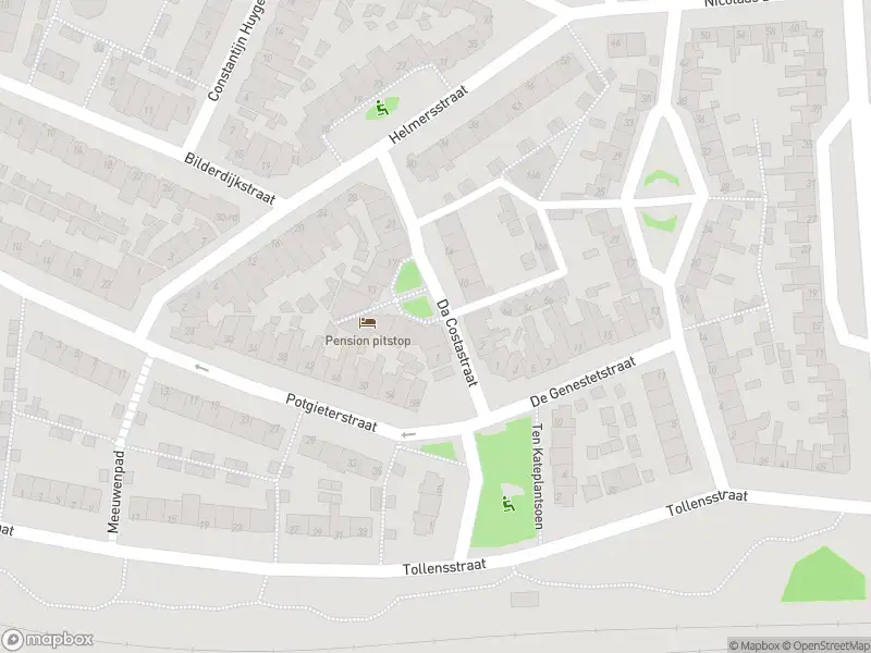 Ambulance met gepaste spoed naar de da Costastraat in Zandvoort