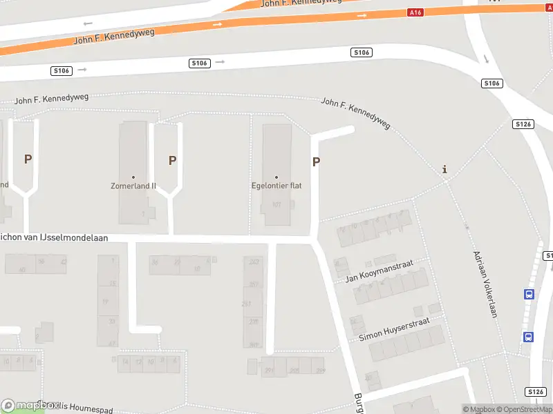 112 melding Ambulance met gepaste spoed naar de Burgemeester Hazenberglaan in Rotterdam