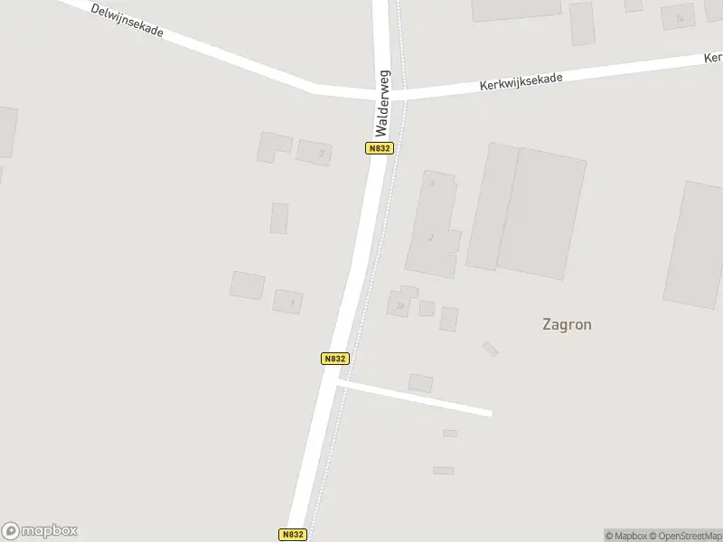 Politie naar de Walderweg in Ammerzoden vanwege aanrijding met letsel