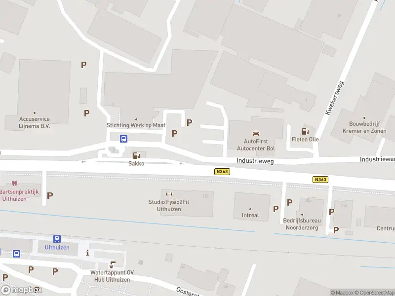 Politie met grote spoed naar de Industrieweg in Uithuizen vanwege ongeval met letsel