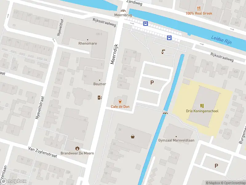 Politie naar de Meerndijk in De Meern vanwege aanrijding met letsel