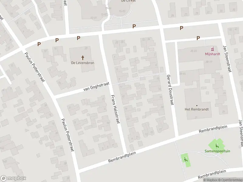 Brandweer met gepaste spoed naar de Rembrandtplein in Nijverdal