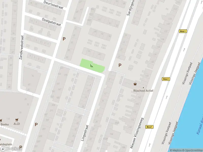 Brandweer met grote spoed naar de Lingestraat in Middelburg vanwege gebouwbrand