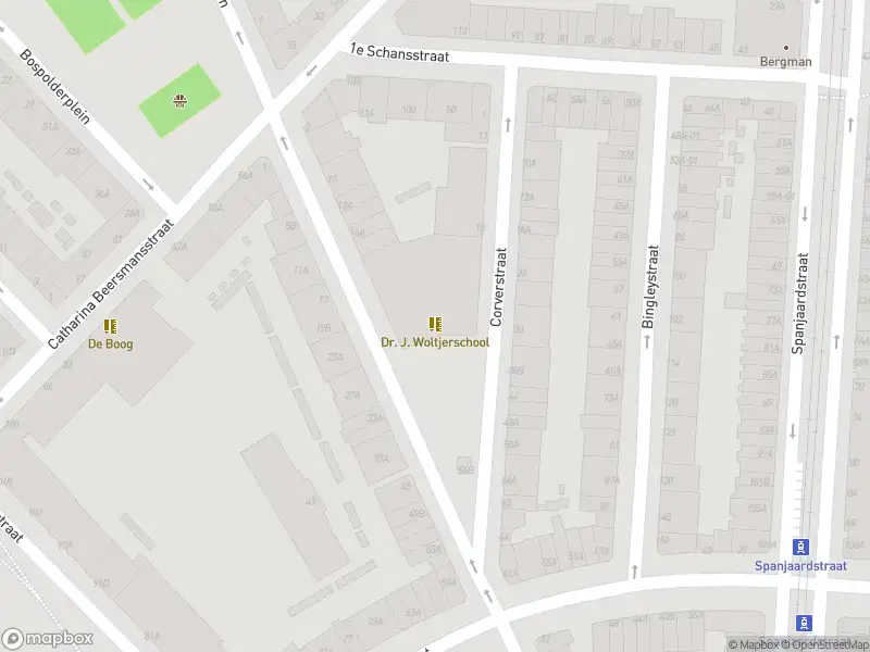 Ambulance met grote spoed naar de Albregt-Engelmanstraat in Rotterdam