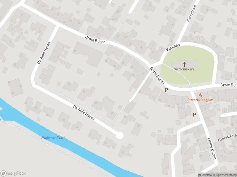 Brandweer met grote spoed naar de Kleine Buren in Pingjum vanwege gebouwbrand