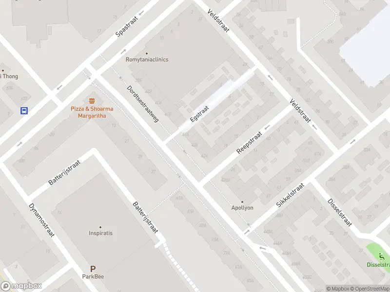 Ambulance met gepaste spoed naar de Dordtsestraatweg in Rotterdam