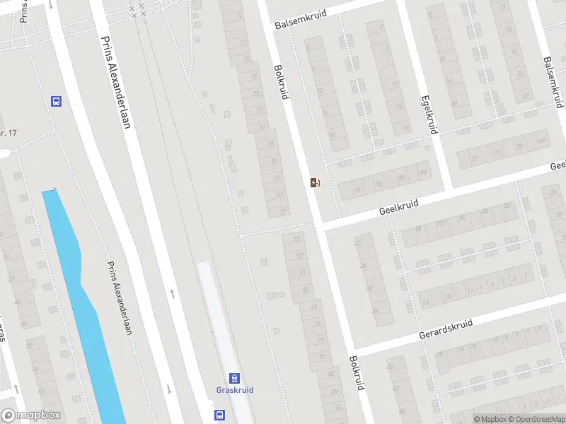 Ambulance naar de Bolkruid in Rotterdam