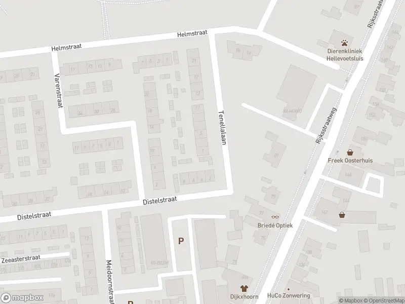 Ambulance met gepaste spoed naar de Tenellalaan in Hellevoetsluis