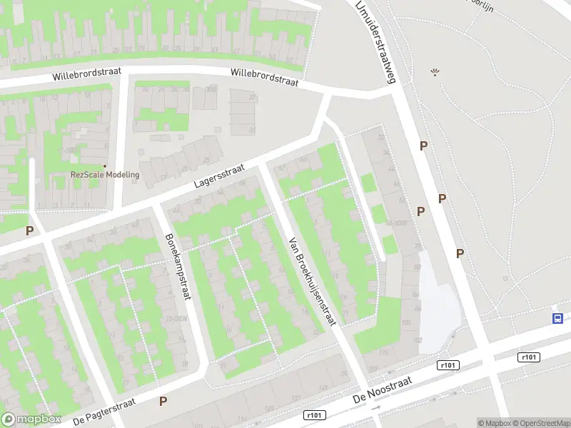 Ambulance met gepaste spoed naar de Van Broekhuijsenstraat in IJmuiden