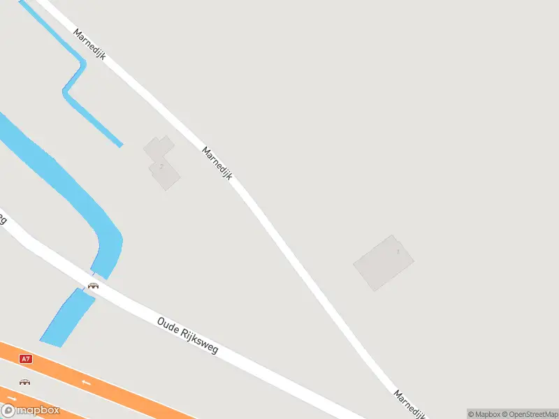 Politie met grote spoed naar de Marnedijk in Witmarsum vanwege ongeval met letsel