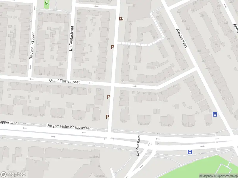 Besteld ambulance vervoer naar de Graaf Florisstraat in Schiedam