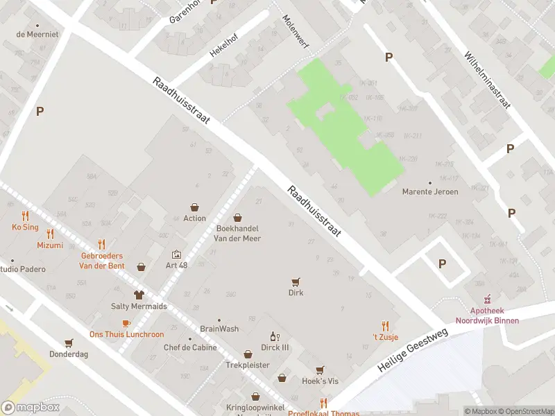 Ambulance met gepaste spoed naar de Raadhuisstraat in Noordwijk