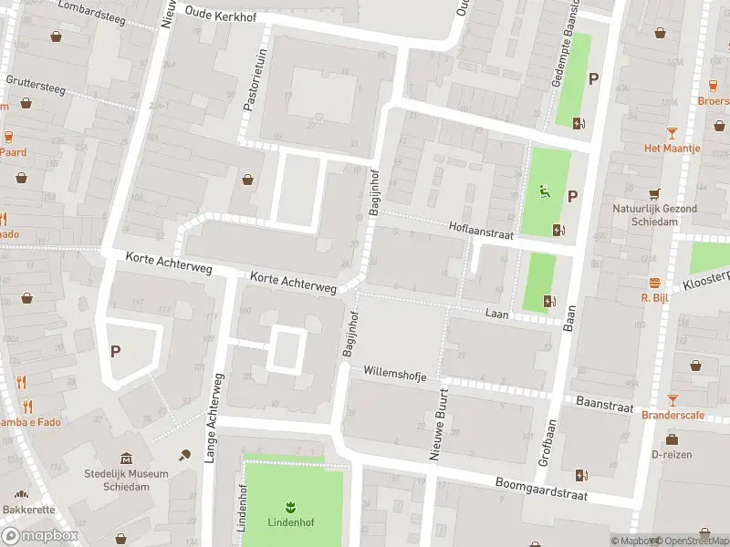 Brandweer met gepaste spoed naar de Boterstraat in Schiedam vanwege afgaan automatisch brandalarm