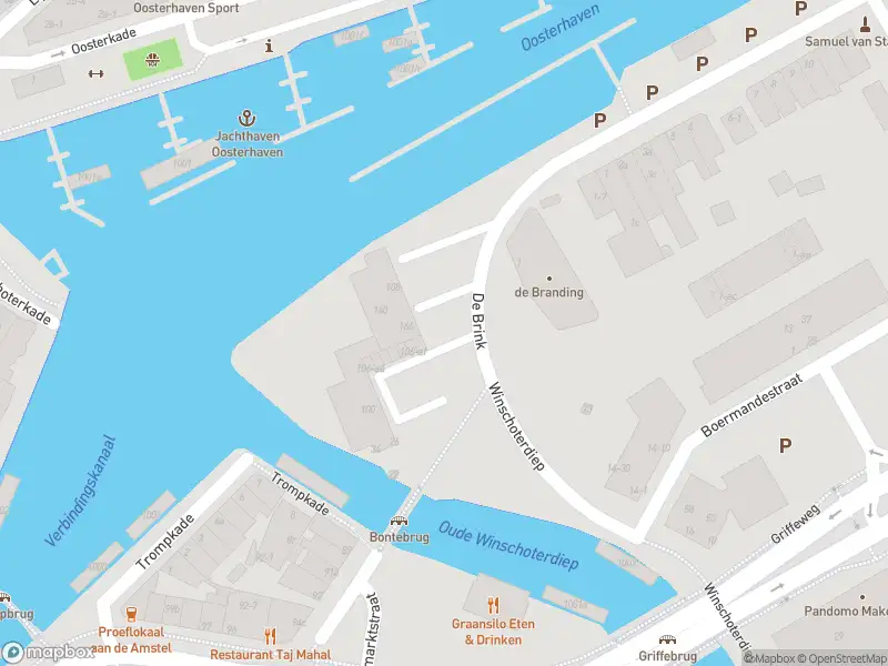 Brandweer met gepaste spoed naar de De Brink in Groningen