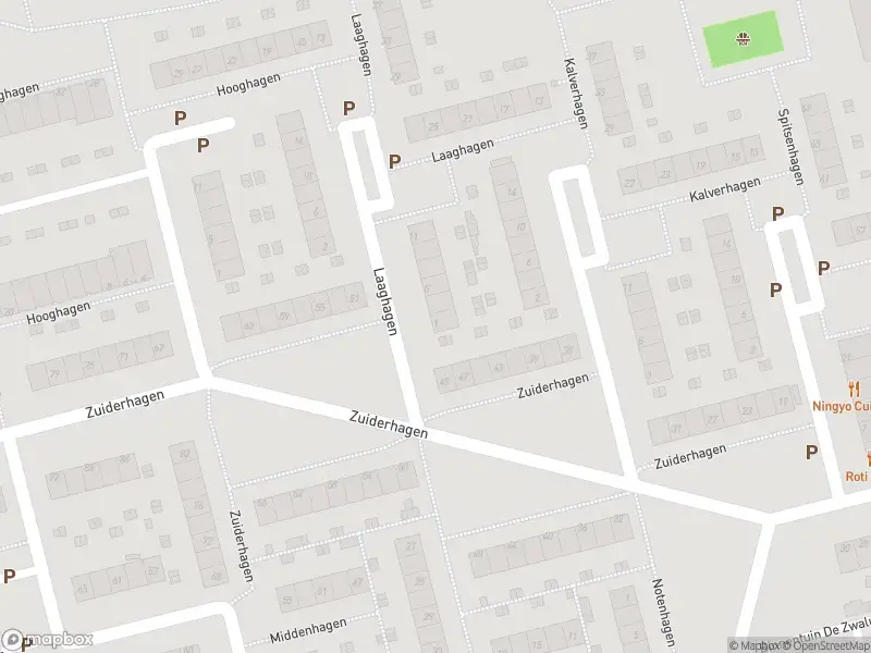 Ambulance met grote spoed naar de Laaghagen in Rotterdam