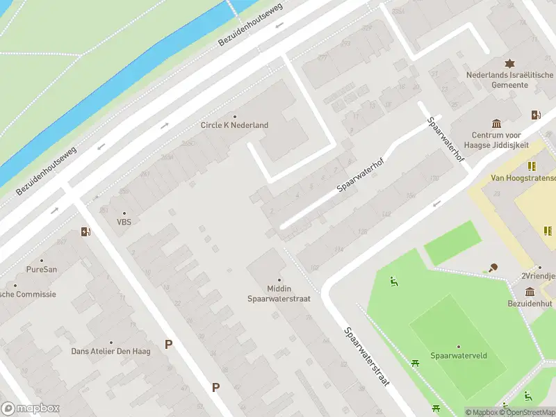 Ambulance met gepaste spoed naar de Spaarwaterhof in 's-Gravenhage