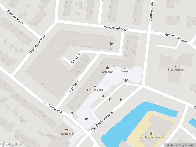 Brandweer met gepaste spoed naar de Elgarlaan in Rotterdam