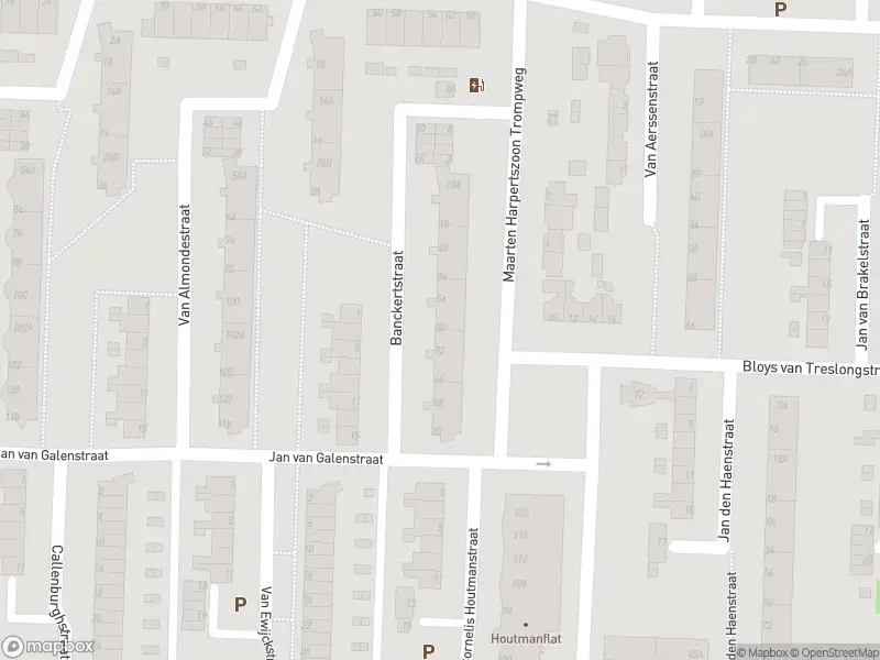 Ambulance met gepaste spoed naar de Banckertstraat in Dordrecht