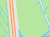 Ambulance en brandweer met gepaste spoed naar de Kerkweg in Spaarndam vanwege stankoverlast