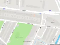 Ambulance met grote spoed naar de Zweedsestraat in Rotterdam