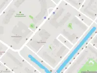 Ambulance met grote spoed naar de Rembrandtlaan in Voorschoten