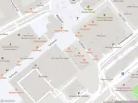 Ambulance met gepaste spoed naar de Muzenplein in 's-Gravenhage