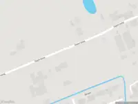 Politie naar de Gapersweg in Hattem vanwege aanrijding met letsel