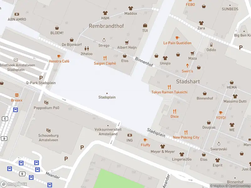 Anonieme overlastmelding Stadsplein in Amstelveen