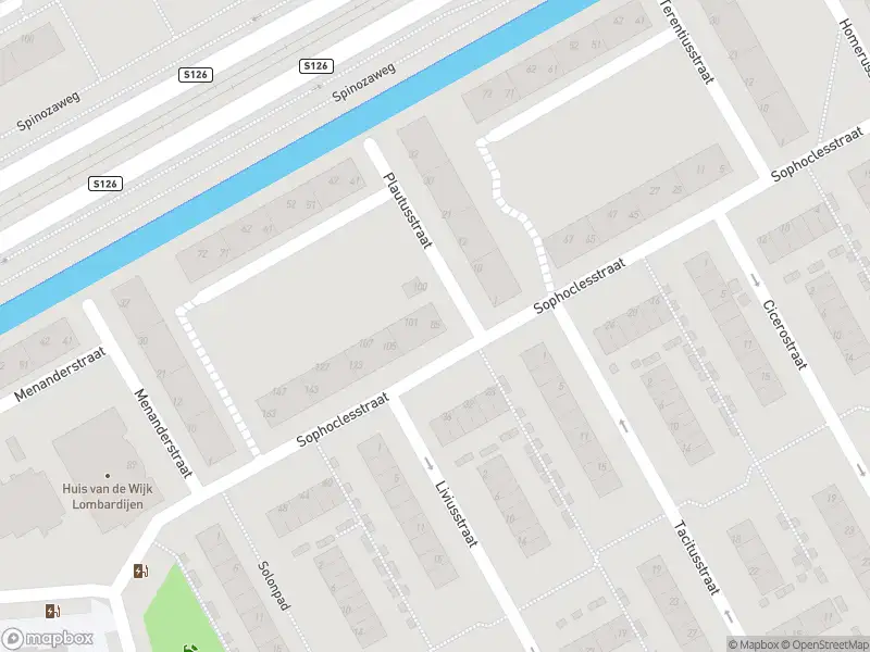 Ambulance met grote spoed naar de Sophoclesstraat in Rotterdam