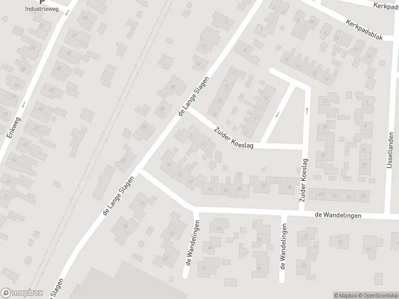 Politie naar de De Lange Slagen in Wijhe vanwege aanrijding met letsel