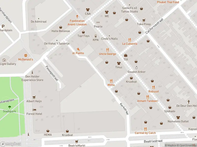 Brandweer met gepaste spoed naar de Kerkstraat in Den Helder