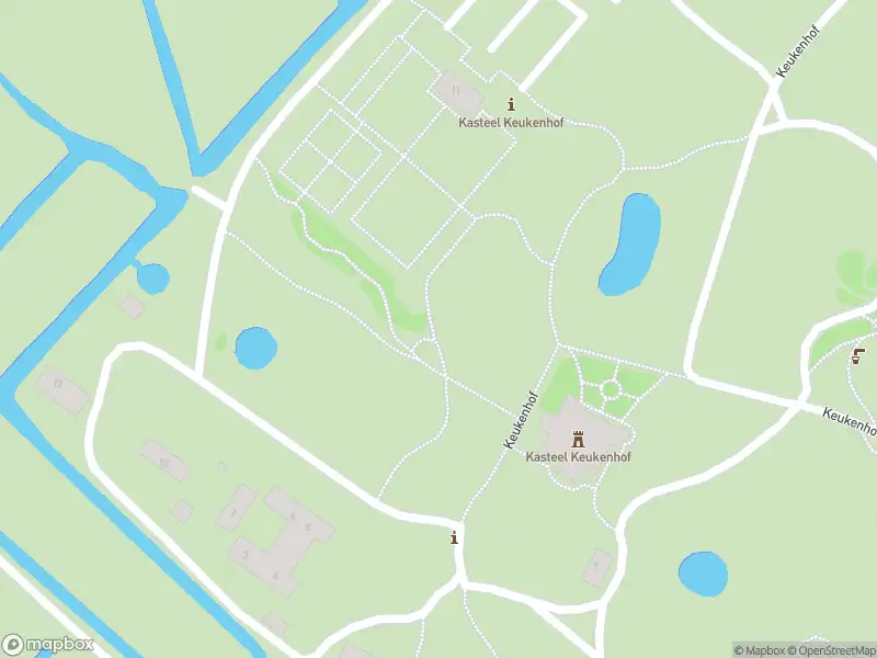 Ambulance met gepaste spoed naar de Keukenhof in Lisse