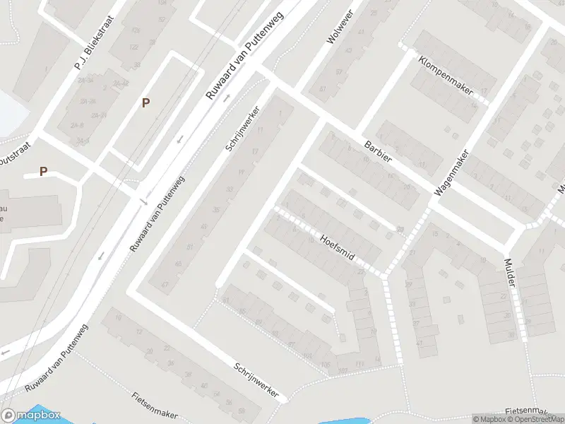 Brandweer met grote spoed naar de Hoefsmid in Spijkenisse vanwege gebouwbrand