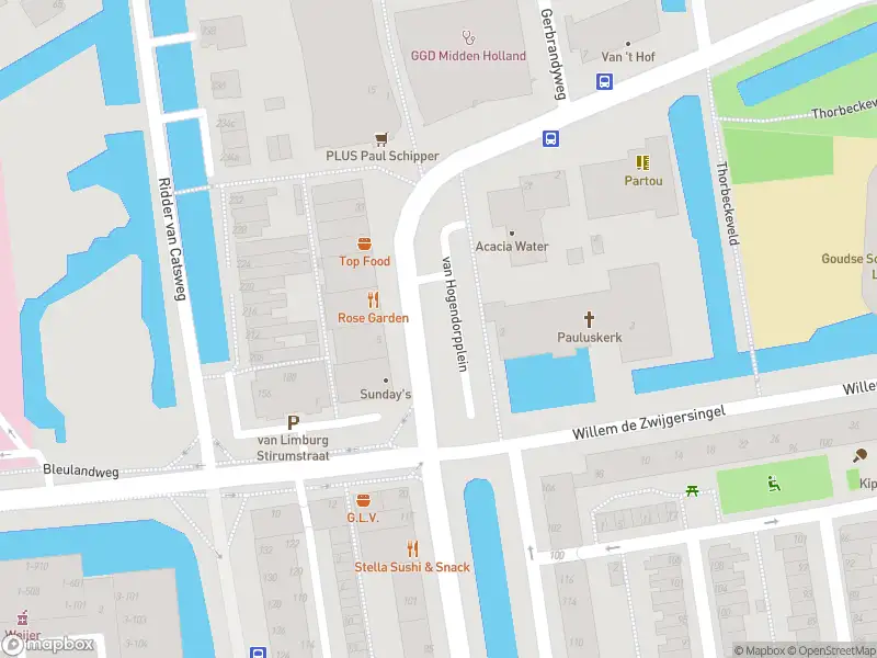 Ambulance met gepaste spoed naar de Van Hogendorpplein in Gouda