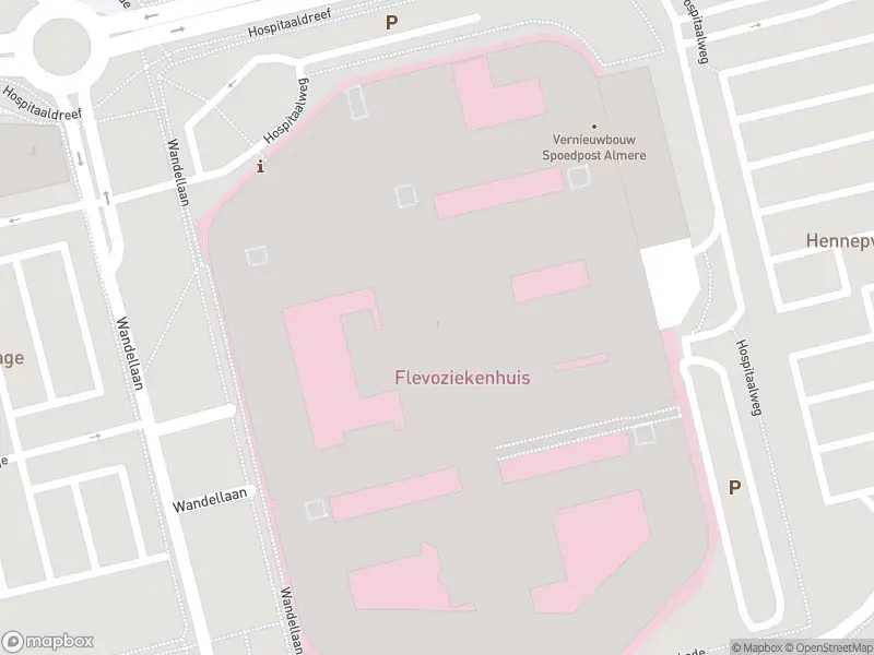 Besteld ambulance vervoer naar de Hospitaalweg in Almere