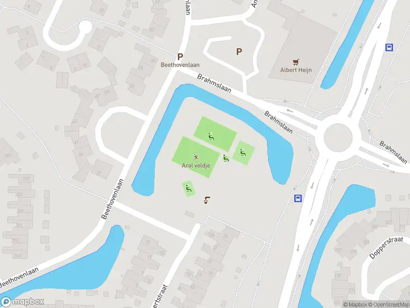 Brandweer met grote spoed naar de Bizetstraat in Bunschoten-Spakenburg vanwege gebouwbrand