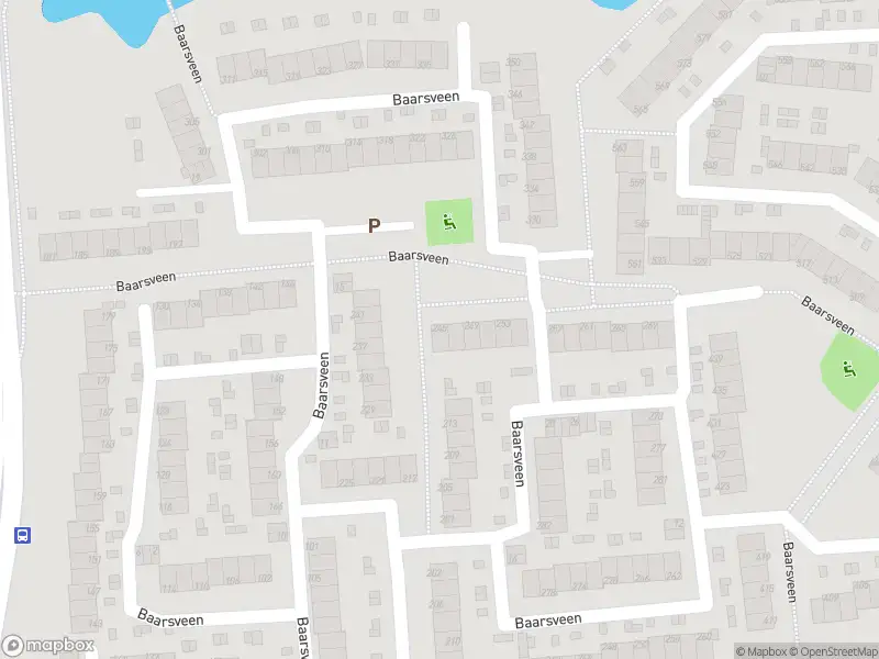 Ambulance met grote spoed naar de Baarsveen in Spijkenisse