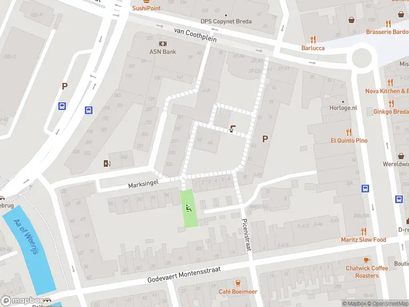 Brandweer met grote spoed naar de Concordiaplein in Breda vanwege gebouwbrand