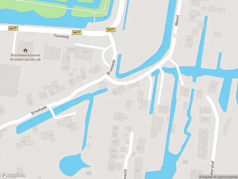 Ambulance met gepaste spoed naar de Meent in Krimpen aan de Lek