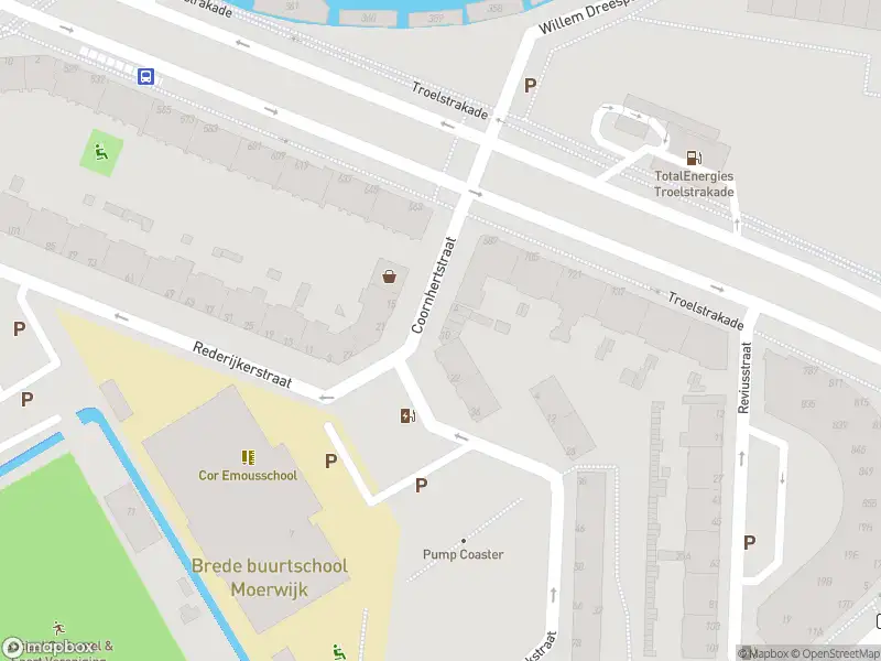 Brandweer met gepaste spoed naar de Coornhertstraat in 's-Gravenhage