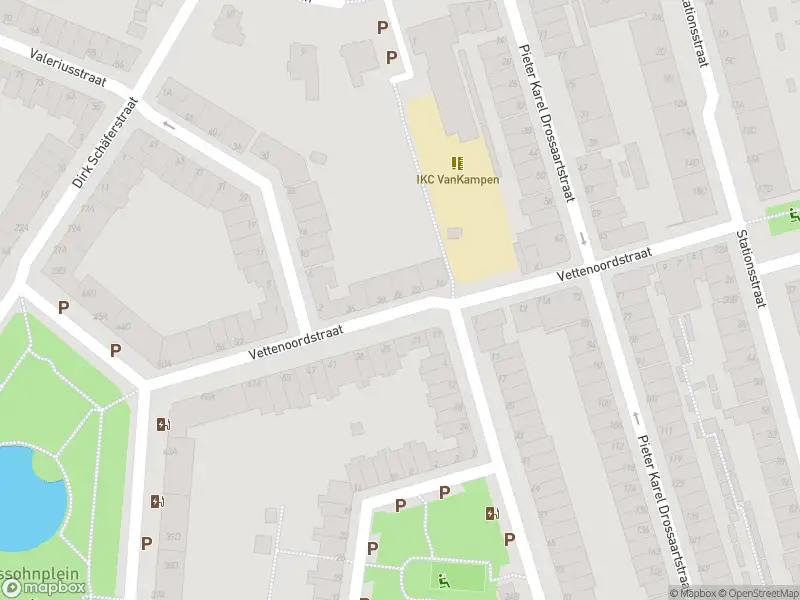 Ambulance met gepaste spoed naar de Vettenoordstraat in Vlaardingen