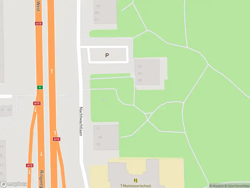 Brandweer met gepaste spoed naar de Nachtwachtlaan in Amsterdam