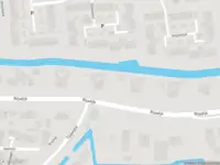 Ambulance met gepaste spoed naar de Rijsdijk in Rhoon