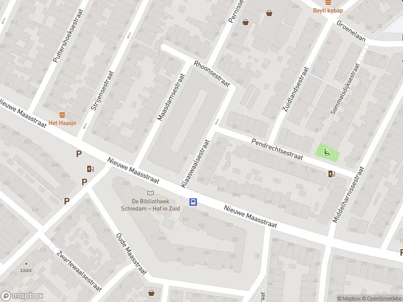 Ambulance met gepaste spoed naar de Klaaswaalsestraat in Schiedam