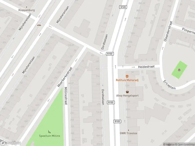 Besteld ambulance vervoer naar de Dordtselaan in Rotterdam